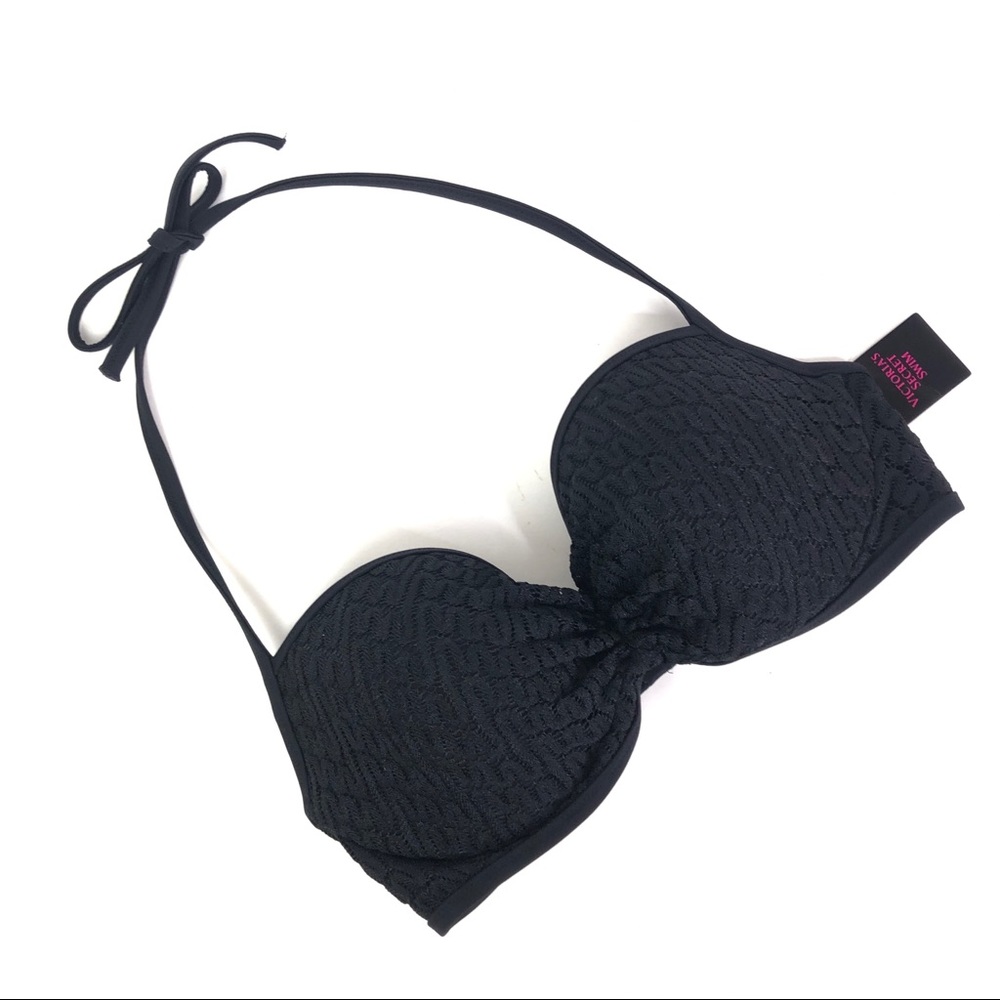 NWT Victoria’s Secret Black bikini top